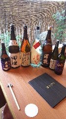 季節の日本酒をお楽しみください