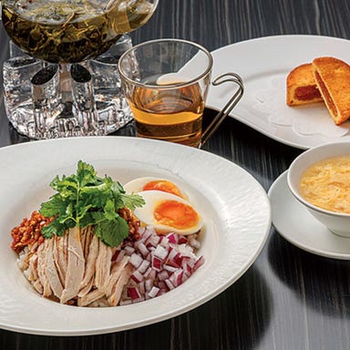 中国料理 天壇 ANAクラウンプラザホテル新潟_鶏肉飯(ジーローハン Ji-rou fan)セット