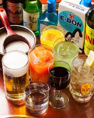 飲み放題メニューも 豊富に取り揃えています◎