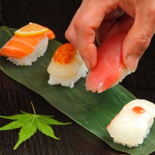 職人が握る本格寿司を食べ放題に！！