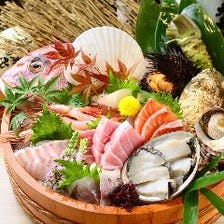 お造り盛合せ　”喰海盛り”