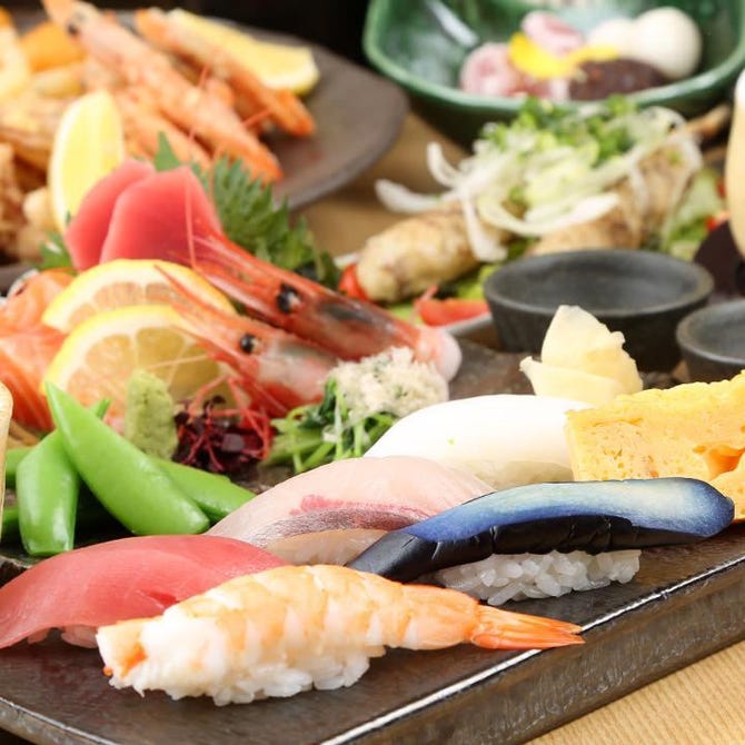 お座敷個室 すし 旬鮮料理 しゃり膳 千葉店 千葉駅 蘇我 寿司屋 ぐるなび