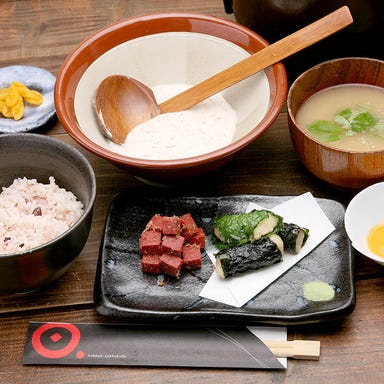 とろろ料理と日本酒 木波屋雑穀堂  メニューの画像