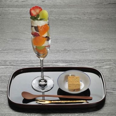 京料理 清和荘_王将戦特製フルーツパフェ