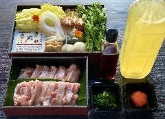 京料理 清和荘_かしわ水だきセット