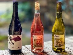 京料理 清和荘_ナチュラルワイン3種類