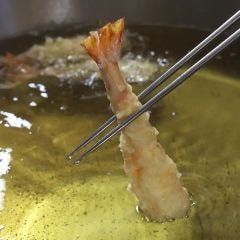 天麩羅カウンターの紹介