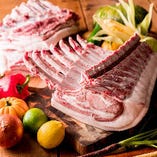 那須高原のお野菜や半頭買いしているお肉など、厳選食材を使用