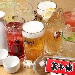 飲み放題は種類豊富★ 生ビールも当然入ってます！