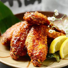醤油と味噌ブレンドの秘伝の甘辛ダレ。特大サイズ！