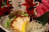 奥三河鶏の自家製ローストチキン