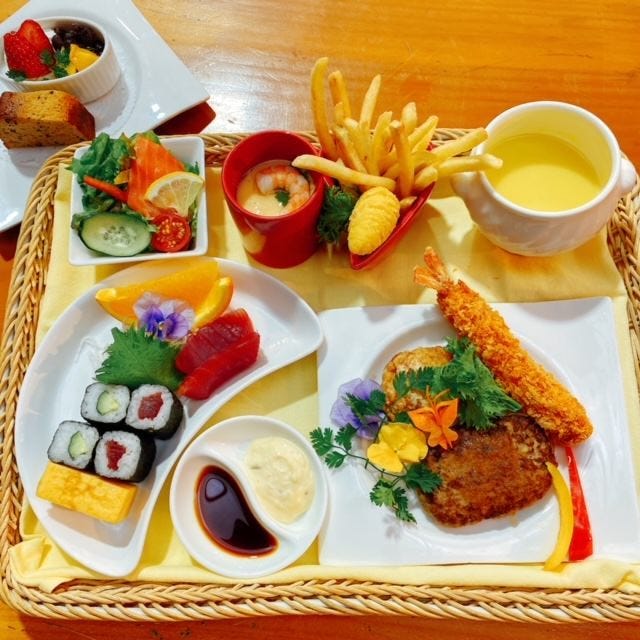いろいろワンプレート 和風デザートも嬉しい お子様ランチの詳細 日本料理 漁火 宇都宮 割烹 ぐるなび