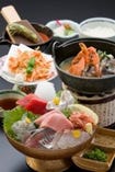 駿河湾の新鮮魚介を新鮮な本山葵で召し上がっていただきます。