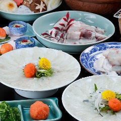 【鍋料理】冬の味覚を満喫。接待・お食事会に『ふぐふぐコース』てっさ・てっちり・焼きふぐなどふぐ尽くし