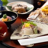『御両家ご結婚披露宴御席』季節のお献立例（税・奉仕料込）