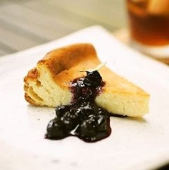コーヒーセットでは「本日のタルト」付き♪