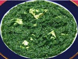 パラクパニール  
Palak Paneer