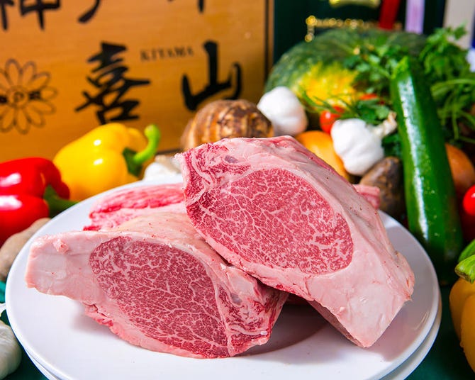 神戸牛 喜山 三宮 ステーキ ぐるなび