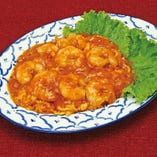 【炒物】海老と玉子のシンガポールチリソース
