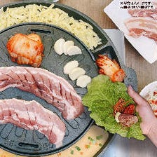 選べるお肉！テラスで楽しむ韓国BBQ