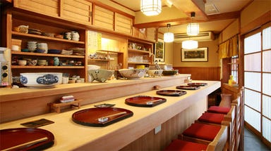 京都祇園新橋 しぐれ茶屋 侘助【わびすけ】 店内の画像