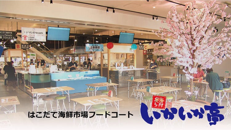 函館 まるかつ水産 いかいか亭