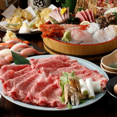 【宴会個室完備】 地もの海ものなかなか 川越店_【11・12月/ぐるなび予約限定】黒毛和牛すき焼き＆本ズワイガニ付 贅沢コース！2時間飲み放題付 9,900円