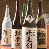 各種地酒、日本酒取り揃えております。