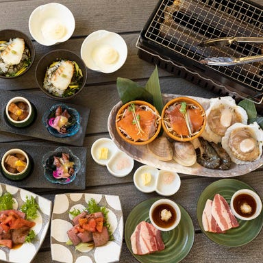 日本料理 やっかん 海鮮BBQ YAKKAN TERRACE －碧ao－ こだわりの画像