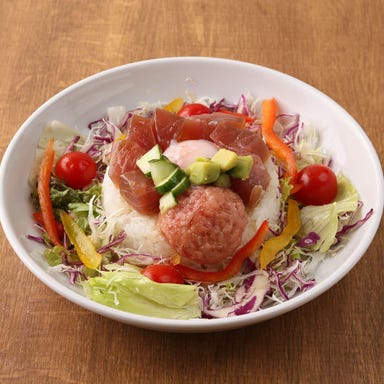 プラナスタイル_アヒポキ&ねぎとろボウル ~温玉のせ~