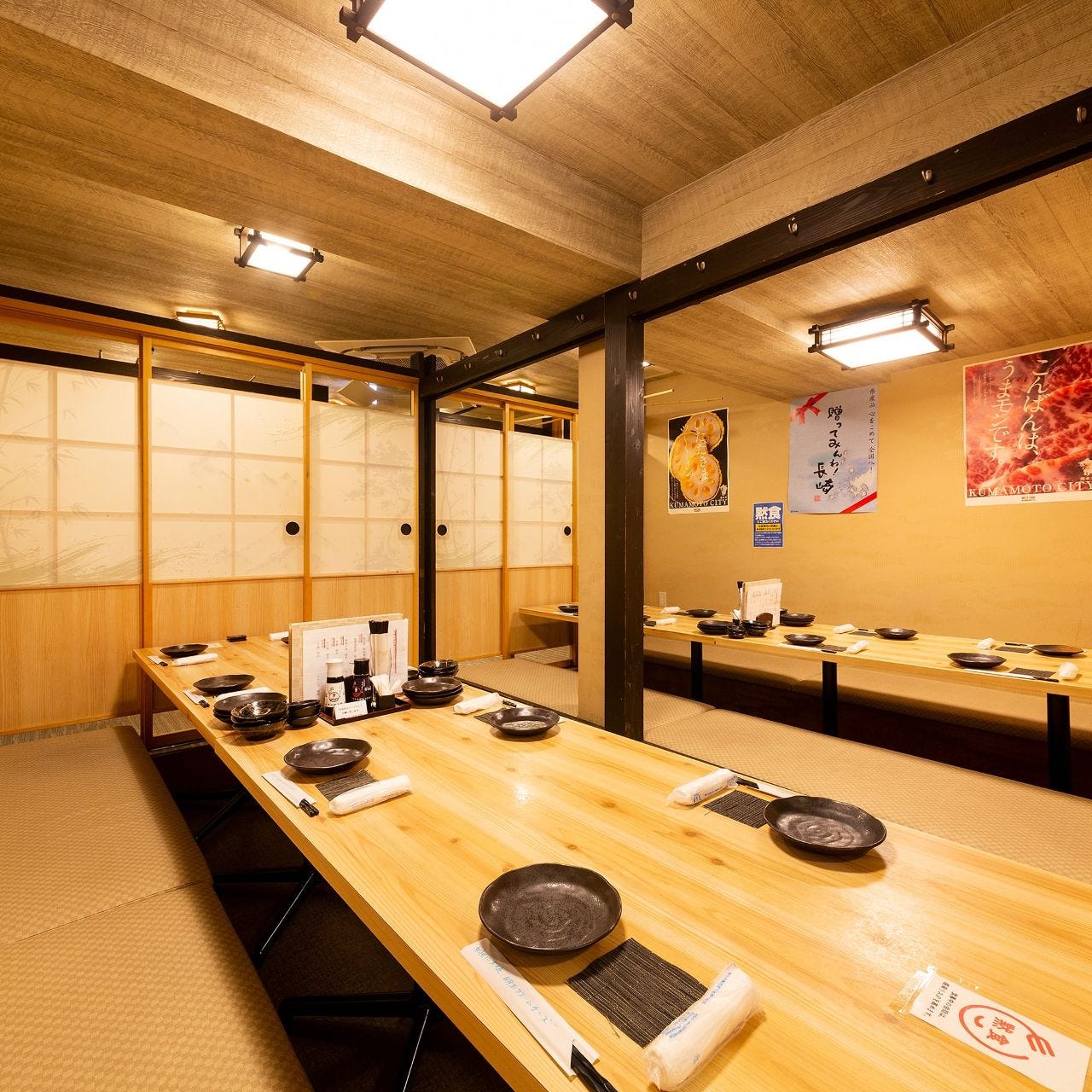 全席個室 居酒屋 九州料理 かこみ庵 佐世保下京町店 居酒屋 宴会 もつ鍋