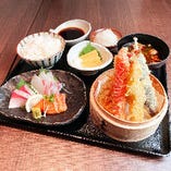 天ぷら＆海鮮！　米福定食
