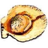 【海鮮串】　ホタテ（バター醤油 or ガーリック）