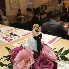 ニクバル クオン_【結婚式二次会も歓迎】
ウェディングパーティーも多数ご対応しております。投影や各種手配可能なものも充実しており、ベテランスタッフによる手厚いサポートで、新郎新婦のお二人にも思い出に残るオプションを各種ご用意しております。主役のお二人、ゲストの皆様全員が笑顔になる時間をお手伝いいたします。