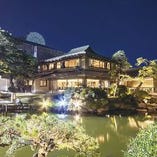 アートホテル小倉ニュータガワを代表する百年庭園