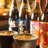 【日本酒・焼酎好きに◎】日本酒や焼酎など旨い酒を多数ご用意