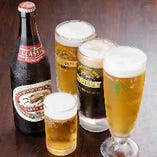 ビール好きの方に◎4種類のビールをご用意しています。