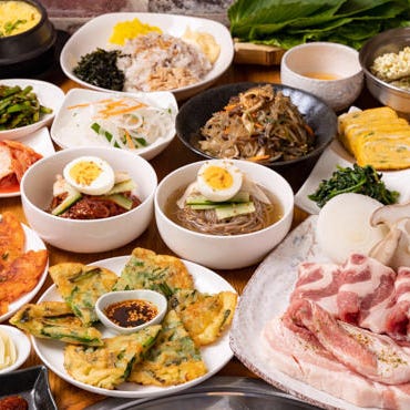 韓国料理食べ飲み放題こばこ 道頓堀店 コースの画像
