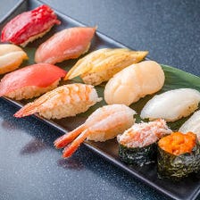 赤酢の本格江戸前寿司