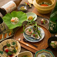 食通をも唸らせる創意豊かな日本料理