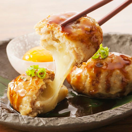 くいもの屋わん 本厚木店 自慢の食材 わん特製 手作りチーズつくね ぐるなび