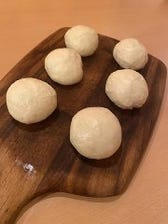 新潟県産米粉を使用した手作りピザ