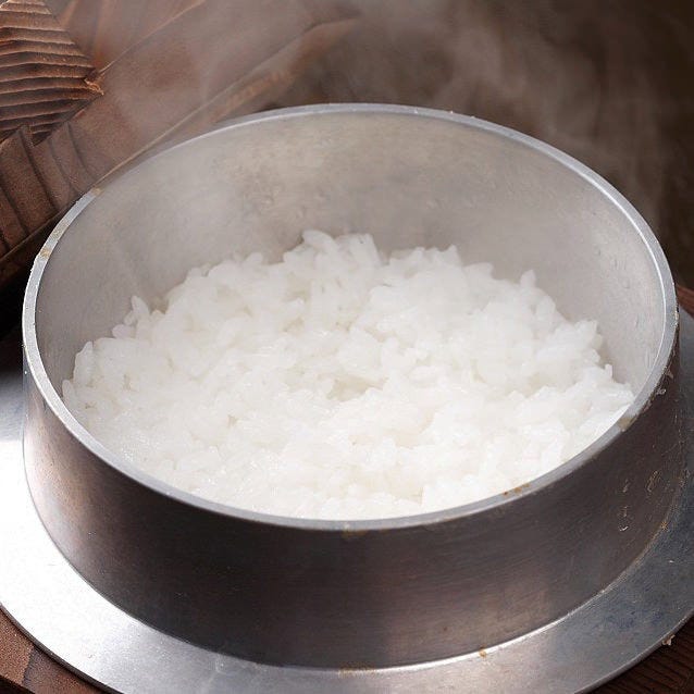 職人技がなすベストな炊き加減。お米の魅力を存分に引き出します