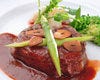 【肉料理】牛フィレのグリル季節野菜添え
 マデラ酒のソース