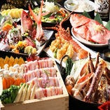 鮮魚を中心に新鮮な食材をたっぷり使用した宴会コース多数
