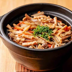 全席完全個室&times;日本酒 創作ダイニング 蟹よし 田町駅前店_【お手軽プラン】炊き立て五目釜飯や蟹料理を楽しむ〈150分飲み放題〉6000円コース