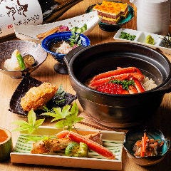 全席完全個室&times;日本酒 創作ダイニング 蟹よし 田町駅前店_【蟹をご満喫】タラバガニや蟹といくらの釜飯など蟹三昧プラン＜150分飲み放題＞9000円コース