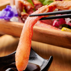 全席完全個室&times;日本酒 創作ダイニング 蟹よし 田町駅前店_【接待や記念日にも】蟹料理と和牛サーロインのフルコース＜150分飲み放題＞14000円コース