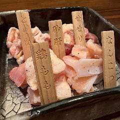 お刺身の盛り合わせ。