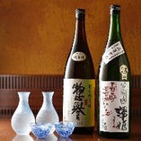 ＢＡＲですが、日本酒もございます。栃木のお酒をお愉しみください。